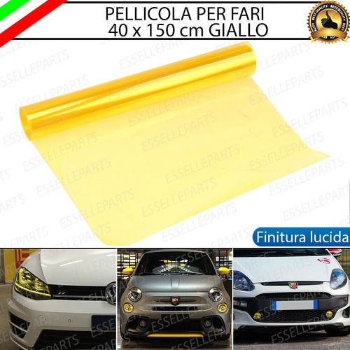 Pellicola fari adesiva giallo - fari,